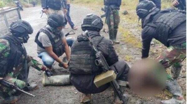 Pagi Hari Pukul 08.00 Kontak Tembak Pecah, Satgas TNI Berhasil Tewaskan Anggota KKB