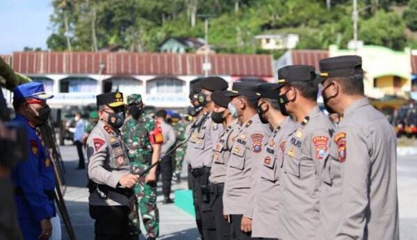 1.784 Personel TNI dan Polri Ikuti Apel Pengamanan Kunker Wapres ke Sumut
