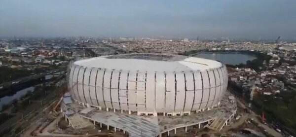Jakarta International Stadium Makin Cantik Usai Seluruh Atap Terpasang, Anies Baswedan: Selamat Pagi dari JIS!