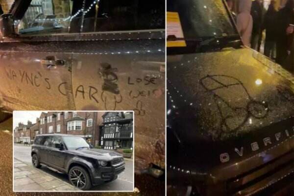 Mobilnya Digambari Penis, Wayne Rooney Malunya Luar Biasa