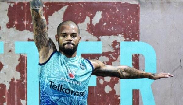 David da Silva Jalani Latihan Perdana Bersama Persib