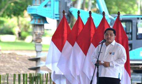 Relawan `Ganas` Surabaya Deklarasi Dukung Erick Thohir Jadi Capres