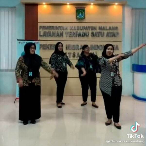 Meriahkan Lomba TikTok HUT ke-1261 Kabupaten Malang, Disnaker Sajikan Pesan Mendalam ini