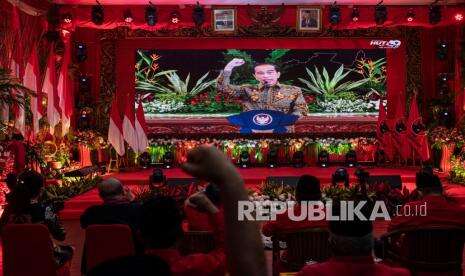 In Picture: Peringatan HUT ke49 PDI Perjuangan di Jakarta