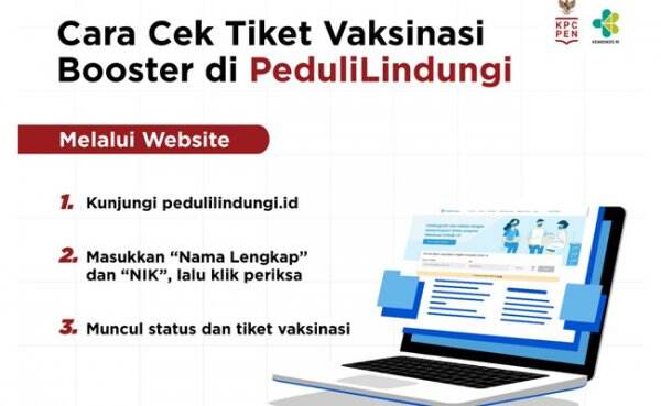 Cara Cek Tiket Dan Jadwal Vaksin Booster Di PeduliLindungi - News+ On RCTI+