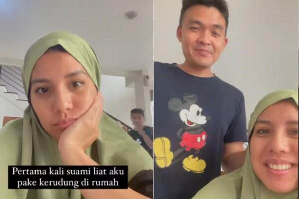 Tya Ariestya Berhijab, Begini Reaksi Suami saat Lihat Pertama Kali