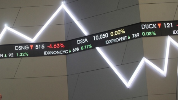 Lanjutkan Pelemahan, IHSG Dibuka Turun 0,07 Persen ke 6.622