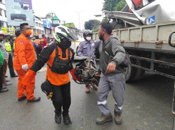 Ini Daftar Korban Kecelakaan Beruntun di Balikpapan