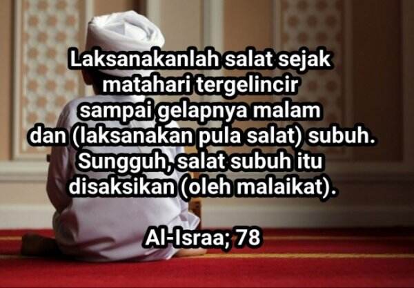 Jadwal Shalat Wilayah Kota Tasik, Kamis 27 Januari 2022