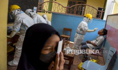 In Picture: Perkembangan Hasil Tes Covid-19 Bagi Pelajar Kota Bandung