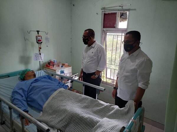 Dor! Tahanan Polda Banten yang Luka Tembak Dioperasi
