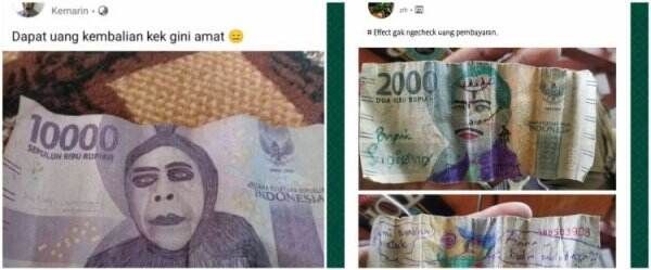 13 Status FB lucu habis dapat uang, endingnya bikin kesal