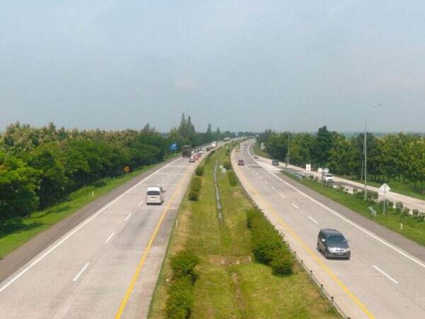 Libur Tahun Baru Imlek, Tol Cipali Terpantau Ramai Lancar