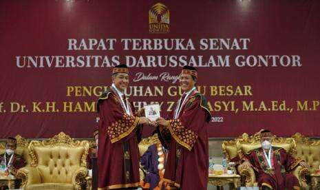 Pidato Guru Besar Hamid Fahmy Zarkasyi: Pandangan Hidup Inspirasi Peradaban Islam