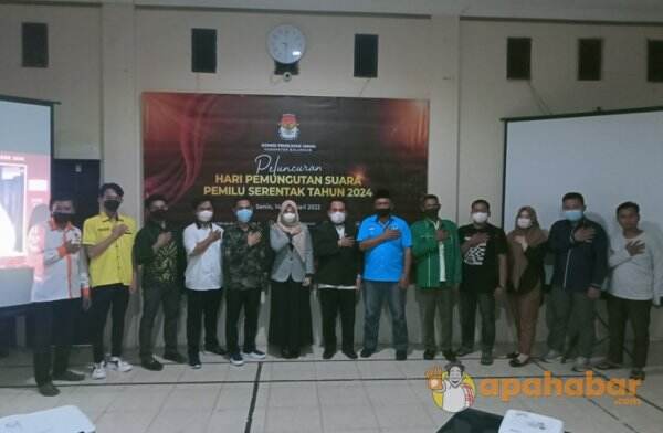 Antusias, 11 Parpol di Balangan Siap Hadapi Pemilu 2024