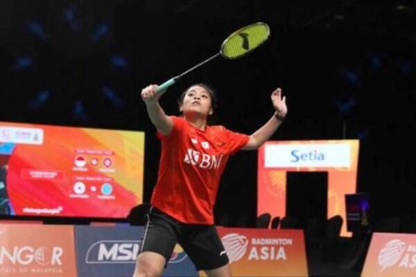 Kejuaraan Bulu Tangkis Asia Beregu 2022, Indonesia vs Hong Kong: Gregoria Mariska Sumbang Angka Pertama