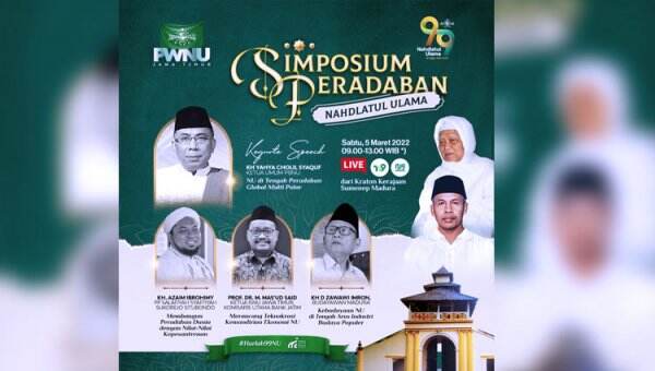 Peringati Harlah NU Ke-99, PWNU Jatim Akan Gelar Simposium Peradaban