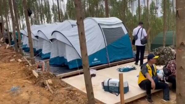 Berkemah di IKN, Presiden Jokowi Gunakan Tenda Sederhana