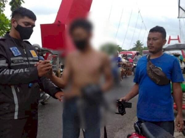 Gerak Gerik Mencurigakan, Remaja Pelanggar Lalin Bawa Busur Diamankan Polisi