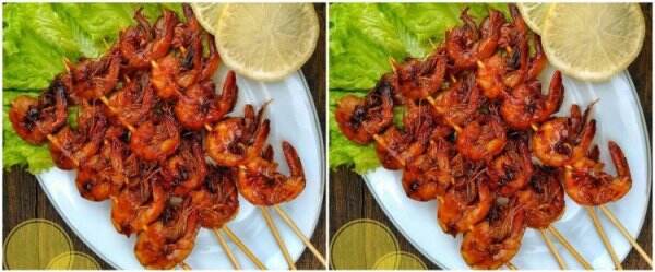 Resep udang bakar madu simpel, praktis dan antiamis