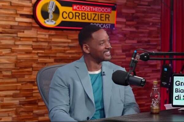 Foto Will Smith Diedit Datang ke Podcast Deddy Corbuzier, Netizen: Habis Itu Langsung Masuk Penjara