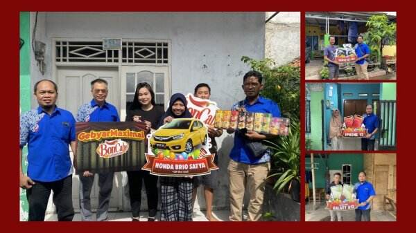 Wow, Gebyar Maximal BonCabe Banjir Hadiah Ratusan Juta dan Mobil