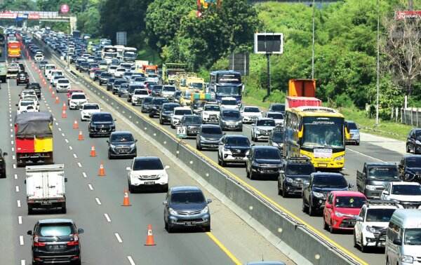 Hadapi Mudik, Skema Contraflow dan One Way di Tol Cikampek Disiapkan