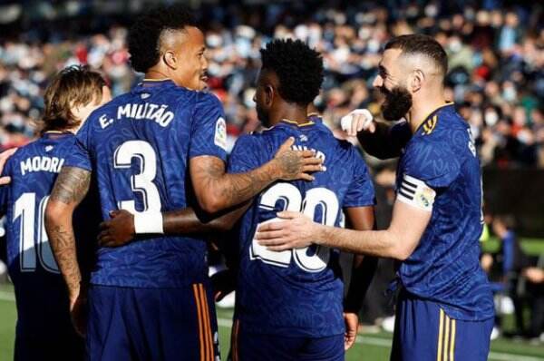 Hasil Liga Spanyol 2021-2022: Real Madrid Pesta Gol di Markas Celta Vigo