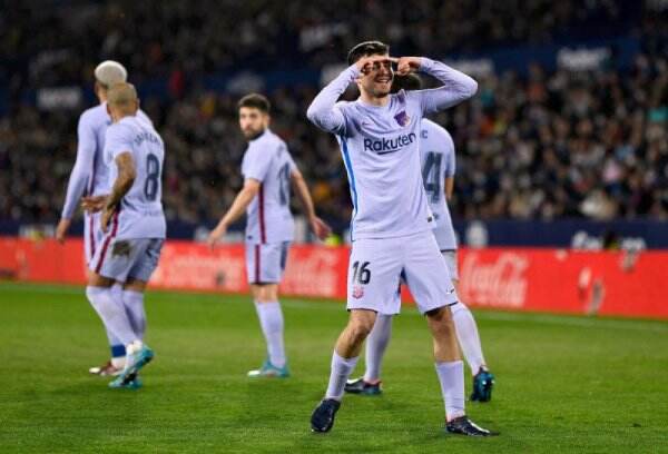 Dramatis, Barcelona Menang 3-2 di Kandang Levante