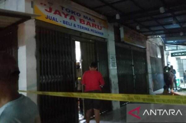 Kabar Buruk di Bulan Ramadan, Toko Emas di Pasar Kemis Tangerang Dirampok Penjahat Bersenjata Api