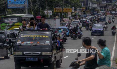 Jalur Puncak Bogor Lengang Jelang Lebaran