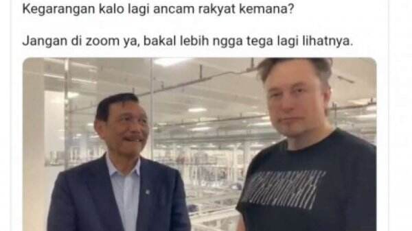 Kritik Foto Luhut dan Elon Musk, dr Tifa: Kenapa Pasang Wajah Begini Sih?