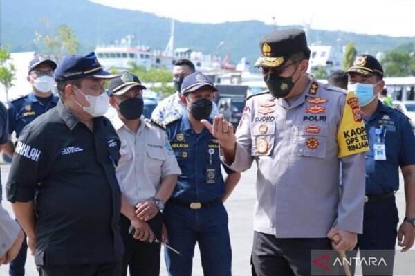 Kapolda Pastikan Arus Mudik di Pelabuhan Lembar