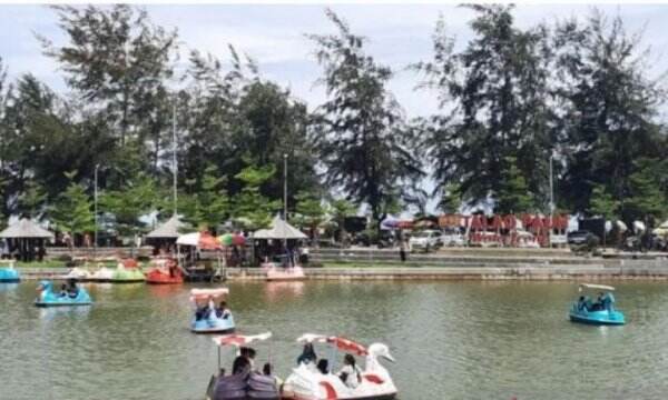 Hari Kedua Lebaran, Sejumlah Objek Wisata Di Pariaman Mulai Diserbu Wisatawan