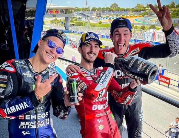 Francesco Bagnaia Akhirnya Menang Di MotoGP Spanyol 2022, Bos Ducati ...