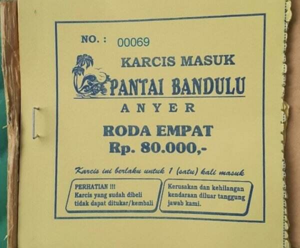 Dugaan Pungli Karcis Pantai Bandulu Anyer, Polisi Periksa 2 Orang