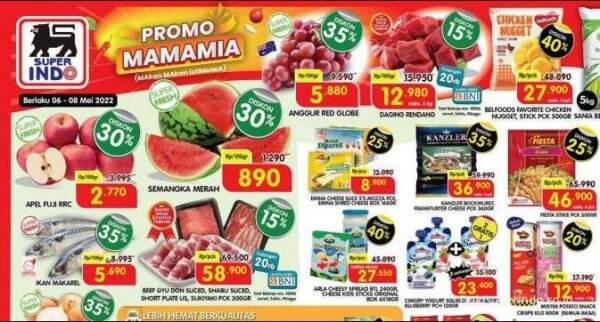 Promo JSM Superindo Terbaru 6-8 Mei 2022, Ada Diskon Besar-besaran Selama Akhir Pekan!