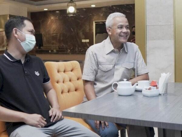 Bertemu di Makassar, Intip Keakraban Ganjar Pranowo dan Fadli Ananda