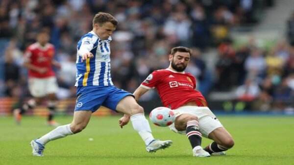 Hasil Liga Inggris Brighton and Hove Albion vs Manchester United: Iblis Merah Remuk di Sarang Camar