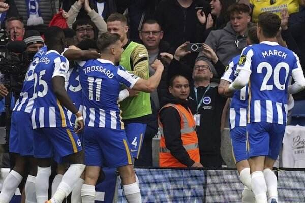 Man Utd Kalah Telak dari Brighton 0-4 di Liga Inggris