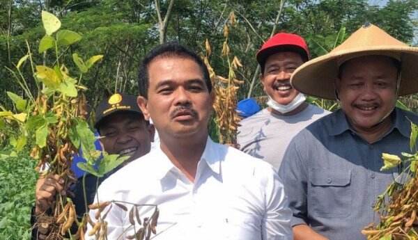 Terus Bergerak, Kementan Lakukan Panen Kedelai dan Sosialisasi Pupuk Organik Hayati di Sukoharjo