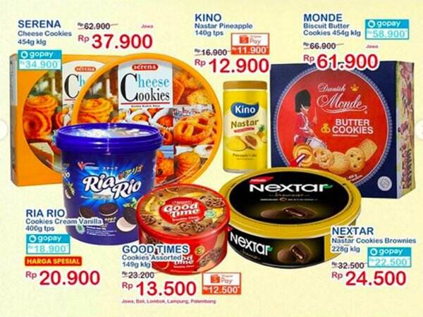 Promo Camilan Murah di Indomaret, Bayar Pakai GoPay Lebih Hemat!