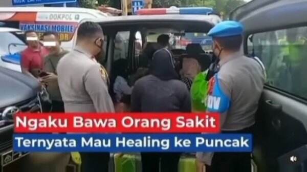 Heboh Ambulans Terobos One Way Puncak Ternyata Bukan Berisi Pasien
