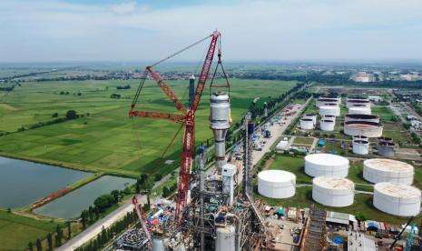 Api Besar Menyala di Kilang Balongan, Ini Penjelasan Pertamina