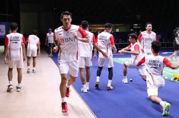 Susunan Pemain Piala Thomas 2022 Indonesia vs Singapura: Anthony Ginting Bentrok Loh Kean Yew