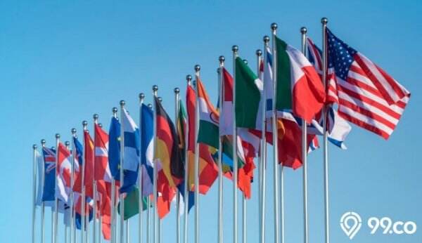 9 Fakta Menarik Bendera Negara di Dunia. Ada yang Bentuknya Segitiga hingga Diresmikan Baru-Baru Ini!