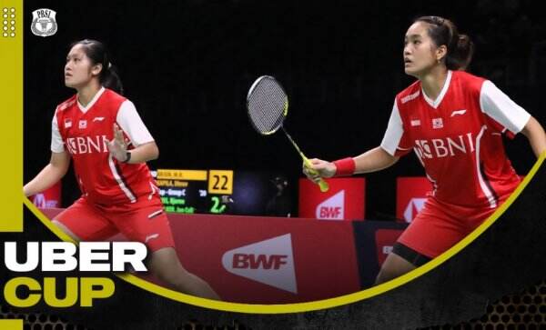 Hasil Piala Uber 2022: Nita/Lanny Menang atas Vallet/Vercelot, Indonesia Unggul 4-0 atas Prancis