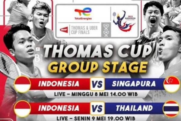 Dukung Tim Thomas dan Uber Indonesia, Hary Tanoesoedibjo: Kita Doakan agar Juara