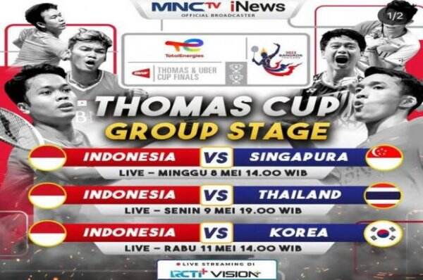 Tim Thomas & Uber Indonesia Berjuang, Hary Tanoe: Mari Kita Doakan Juara!
