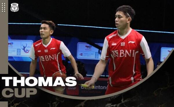 Hasil Piala Thomas 2022: Fajar/Rian Rebut Kemenangan, Indonesia vs Singapura 1-1